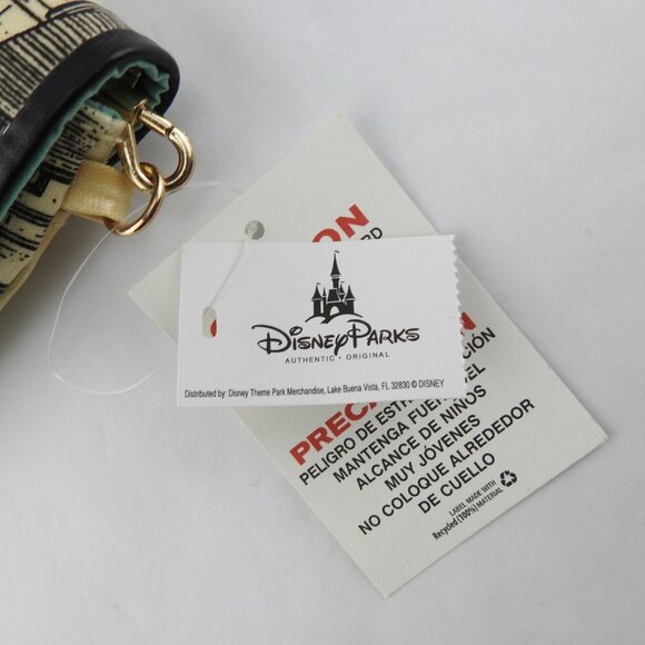 New Walt Disney World Parks Exclusive Crossbody Bag Purse NWT Turquoise - Picture 5 of 6